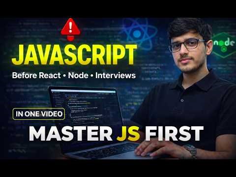 Complete JavaScript For Interviews in 3 hrs