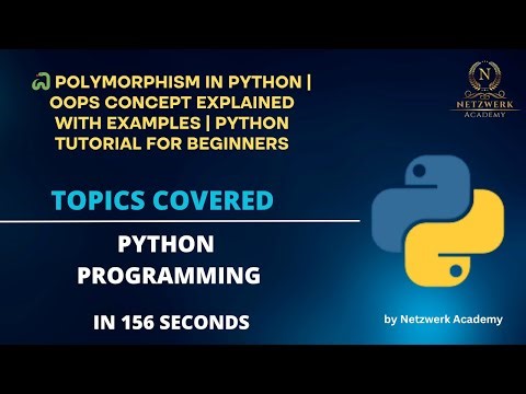 🐍 Polymorphism in Python | OOPs Concept Explained with Examples | Python Tutorial for Beginners