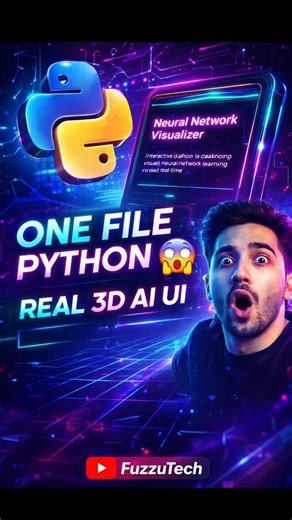 This is NOT normal Python 😳 ONE FILE → FULL AI PROJECT Save this 🔥#python #shortsfeed