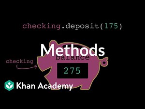 Methods and encapsulation | Intro to CS - Python | Khan Academy