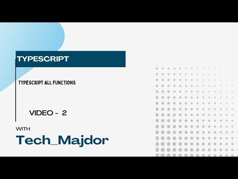 TypeScript All Functions