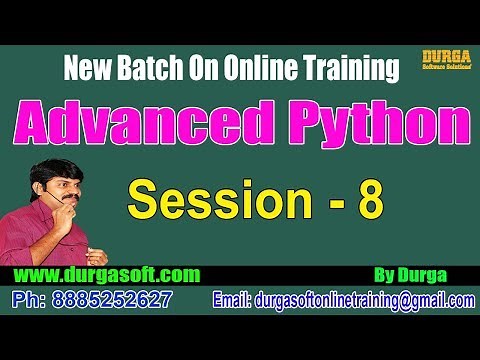 Advanced Python || Instance Method Vs Static Method Vs Class Method || by Durga On 18-07-2018