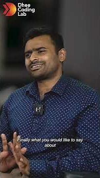 How Nageshwar transformed his career through Dhee Coding Lab! 🚀