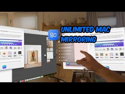 Mirror Unlimited Windows on Vision Pro! Testing Universal Desktop App