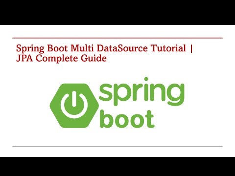 157 Spring Boot Multi DataSource Tutorial | JPA Complete Guide​