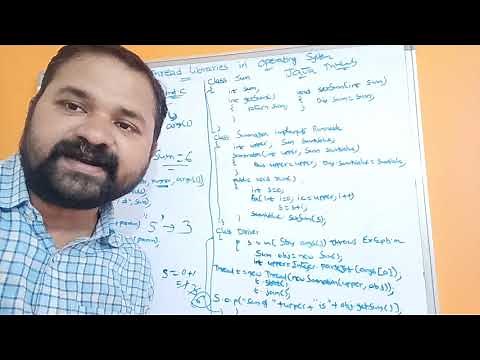 Thread Libraries In Operating Systems || Pthreads || POSIX || Java Threads || OS