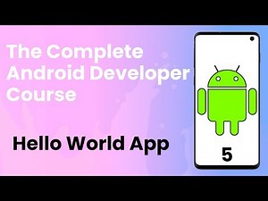 Android Tutorial #5 | Create Hello World App - Learn Android From zero to hero
