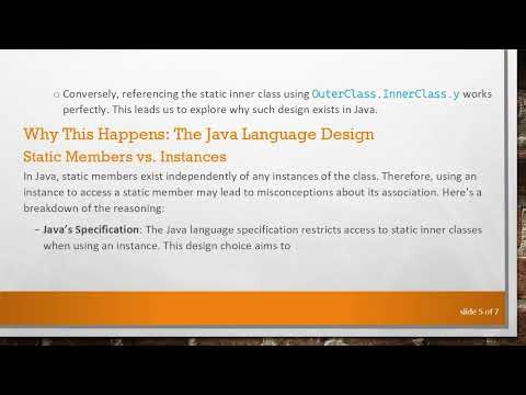 Understanding Why You Can't Access an Inner Static Class in Java with a Class Object