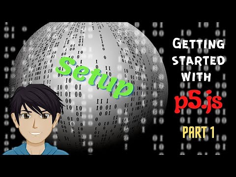 Getting started with p5.js - Part 1 | Setup | The Coding Kid
