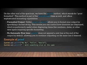 Understanding the Key Differences Between println and printf in Java