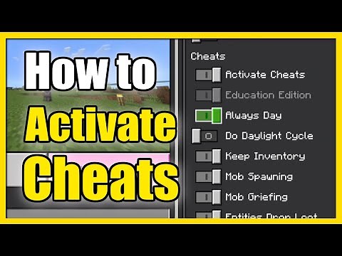 How to Activate Cheats in Minecraft World (Easy Tutorial)