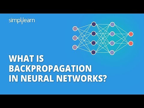 Backpropagation in Neural Networks | Back Propagation Algorithm with Examples | Simplilearn