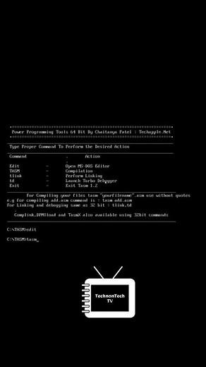 8 bit addition program in 8086 Microprocessor | Assembly Language Programming | TechnonTechTV