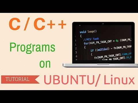 How to run C /C++ PROGRAMS on UBUNTU/Linux