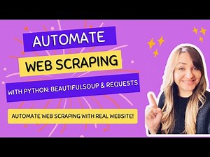 Automate Web Scraping with Python | BeautifulSoup + Requests (Step-by-Step Tutorial)