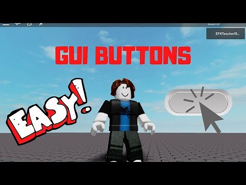 Roblox Studio Tutorial: GUI Buttons