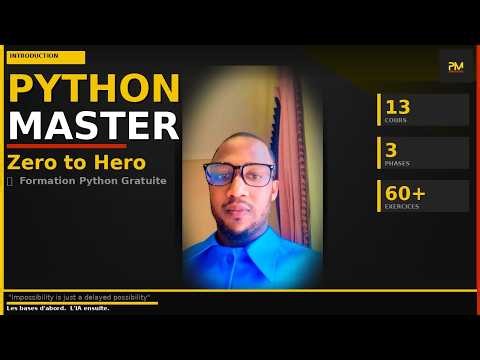 Python Master — Formation Zero to Hero | Introduction 🐍