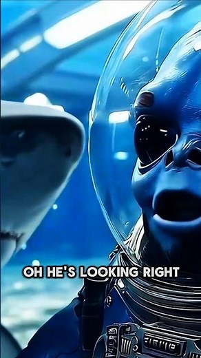 Aliens vs Shark… But They Want Hugs 🦈