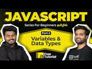 JavaScript Tutorial for Beginners | Full Course 2025 | EP 2 | Variables & Data Types