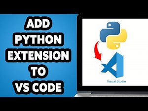 How To Add Python Extension To VS Code 2025 | Install Python Tools In Visual Studio Code
