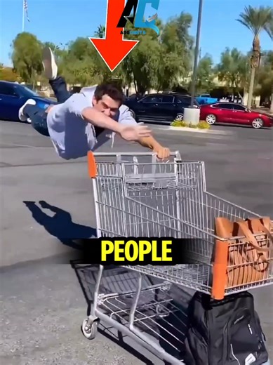 Unveiling the Shopping Cart Trick: Are They Really Floating?