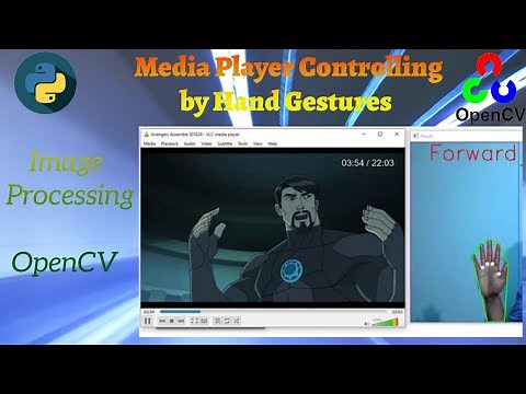 Project - Media Player Controlling by Hand Gestures using OpenCV and Python | Image Processing |