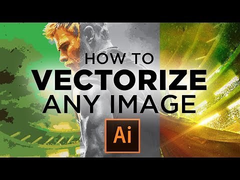How to Vectorize any Image in Adobe Illustrator Tutorial