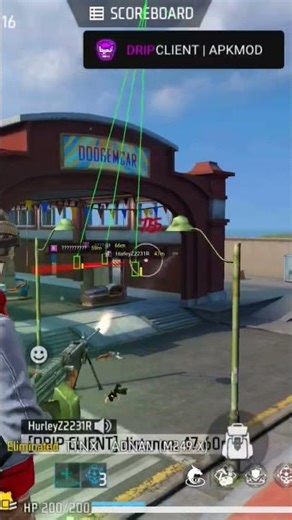 Drip Client Android Panel Free Fire #impossible #shorts