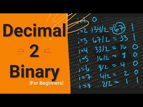 Convert Decimal to Binary - Step by Step Tutorial!
