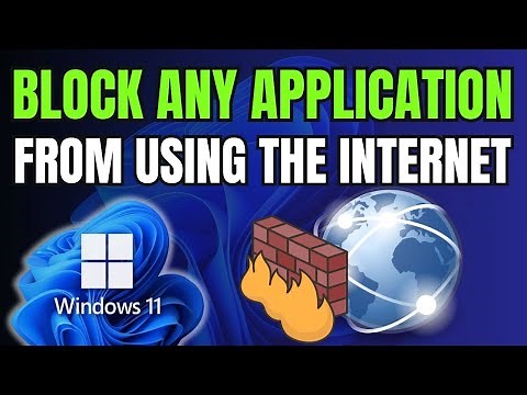 How To Block Any Application/Program from Windows 11 Firewall