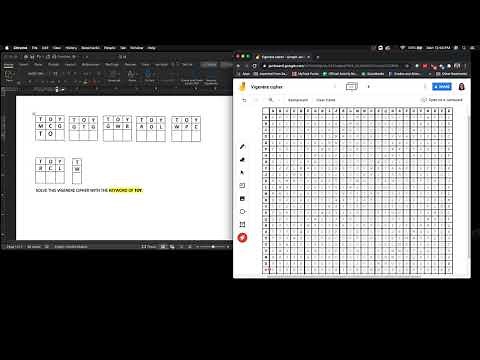 Vigenere cipher explained