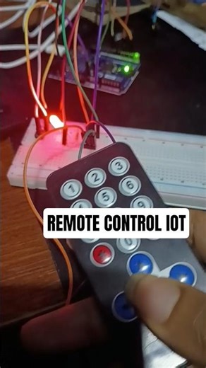 IOT Remote Control Project #arduino #iot #ai #electronic