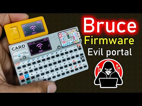 Complete Guide: Install and Use Bruce Firmware on M5Stack Cardputer Kit & M5Stamp S3