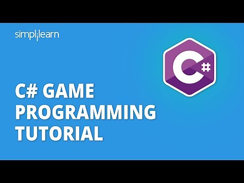 C# Game Programming Tutorial | Getting Into Game Programming With C# | C# Tutorial | Simplilearn