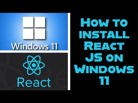 How to install ReactJS on Windows 11 | Install ReactJS | ReactJS Installation On Windows