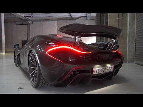 McLaren P1 - Roaring Twin Turbo V8 sounds!