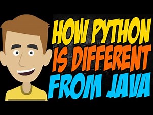 How Python is Different from Java Video Lecture - IT and Software