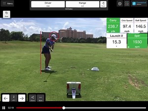 Three powerful features packed onto one screen! Sierra Brooks on the #FlightScopeX3 using the FS Golf app with video and data overlay, data margins, and drawing tools. Purchase your X3 today⛳️ ☎️ 1-407-967-7121 📥 sales@flightscope.com #FlightScope #PerformanceDataYouCanTrust | FlightScope Golf