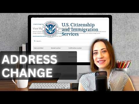 HOW TO CHANGE YOUR ADDRESS WITH USCIS online