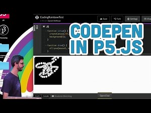 9.16: CodePen in p5.js - p5.js Tutorial