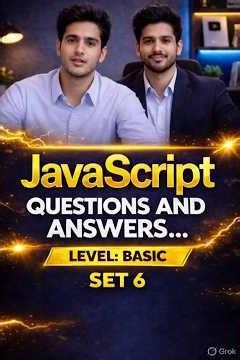 Top 10 JavaScript Interview Questions and Answers | Intermediate | Set 6