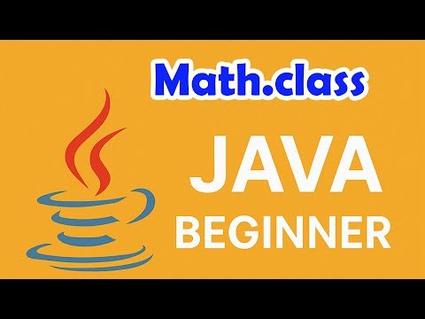 Master Math class in java library - Very Basics