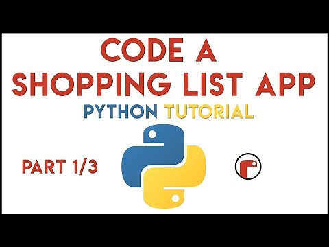 Python - Code a Shopping List App (1/3)