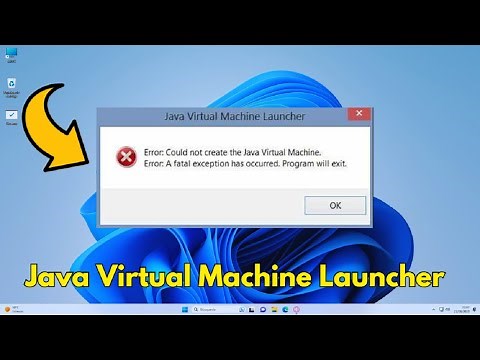 SOLUCIÓN Could Not Create The Java Virtual Machinel | Java Virtual Machine Launcher Error