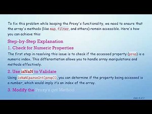 Solving Uncaught TypeError: array.map is not a function in JavaScript: A Guide to Proxy Arrays