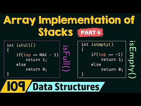 Array Implementation of Stacks (Part 4)