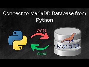 Connect with MariaDB Database from Python on Windows 11 & Perform CRUD Operations Tutorial