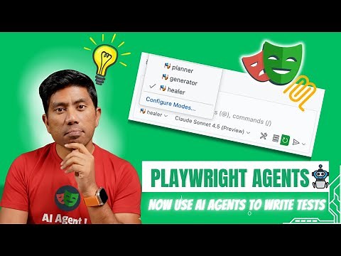 Playwright Agents: AI Plans, Writes & Fixes Your Tests Automatically! 🎭