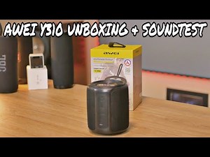 AWEI Y310 UNBOXING & SOUNDTEST