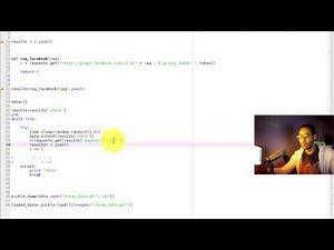 Lesson-02: Download & Save Facebook data - Facebook Data Analysis with Python